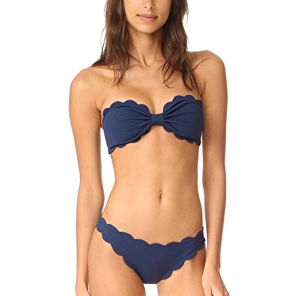 Marysia Swim Scalloped Bikini Top